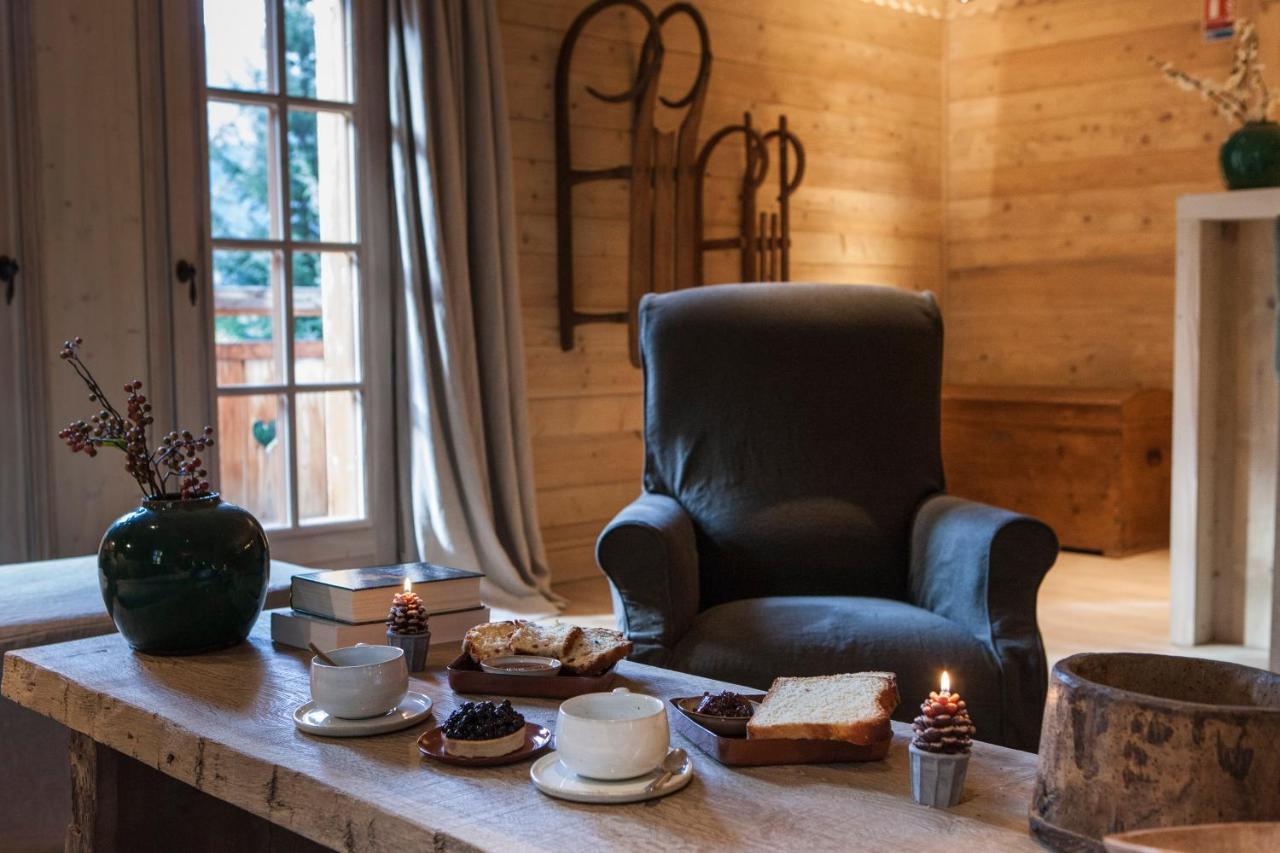 Le Cerf Amoureux Chalet Prive & Spa 萨莱切 外观 照片