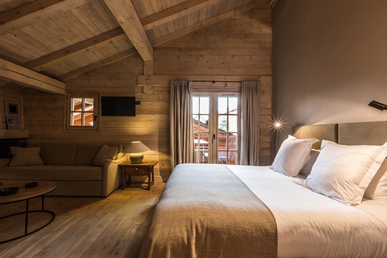 Le Cerf Amoureux Chalet Prive & Spa 萨莱切 外观 照片