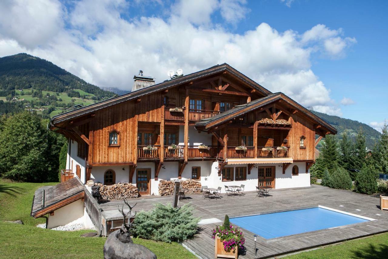 Le Cerf Amoureux Chalet Prive & Spa 萨莱切 外观 照片