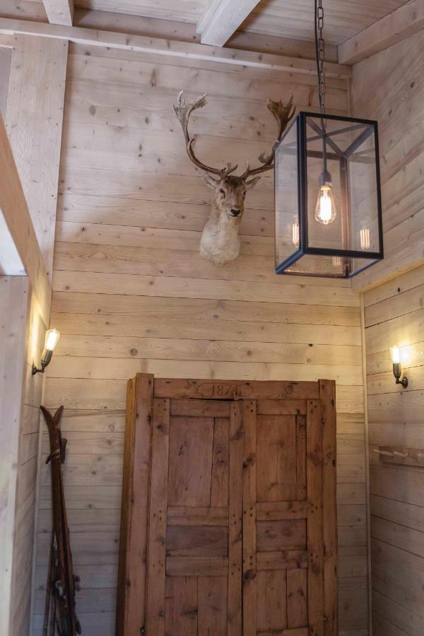 Le Cerf Amoureux Chalet Prive & Spa 萨莱切 外观 照片